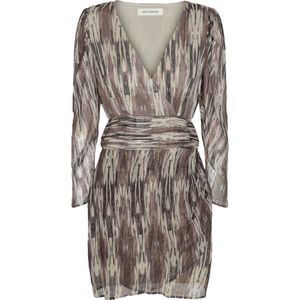 Sofie Schnoor Nakita Dames - Jurk - Grijs - Maat XS