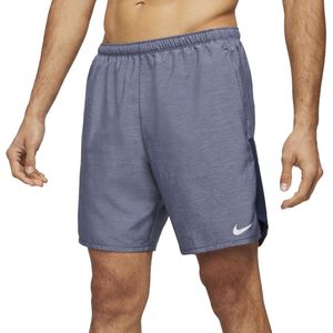 Nike Challenger 2in1 Short Sportbroek - Maat XL - Mannen - blauw/paars