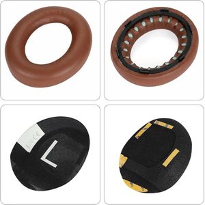 Geschikt voor de Bose NC700/700 noise cancelling earphones memory foam - duurzame oorkussens-(1 paar bruine oorkussens)