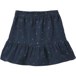 Fluwelen Rok - Inktprint - Meisjesrok - Kersen- of Stippenprint - Elastische Taille