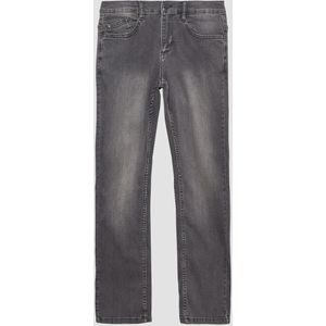 Jeans - Klassieke Jeans - Rechte Pijpen - 5-Pocket Ontwerp - Used-Effect Wassing