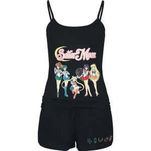 Sailor Moon Group Dames Pyjama - zwart - S