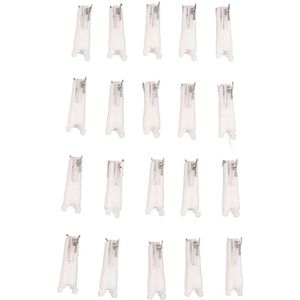 Vervangkoppen voor Neushaartrimmer - 20 Stuks Compact en Universeel