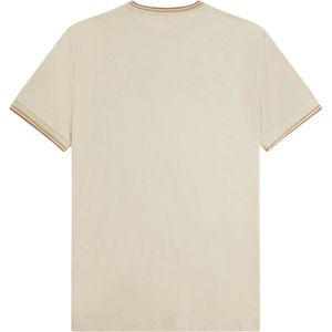 Fred Perry - Twin Tipped Ringer T-Shirt - Ecru Tint - T-shirt