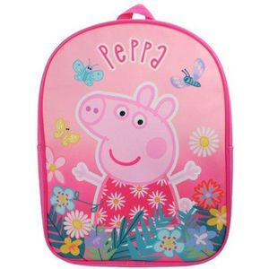 Peppa Pig Rugzak School Tas Bloemetjes 2-5 Jaar