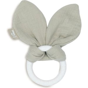 Jollein Bijtring Siliconen Bunny Ears - Wild Rose