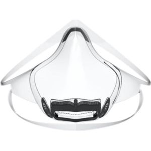 Elkuaie Transparante Gezichtschild – Lichtgewicht – Onbelemmerd Zicht – 13 x 11,4 cm – 1 stuk – Grijs