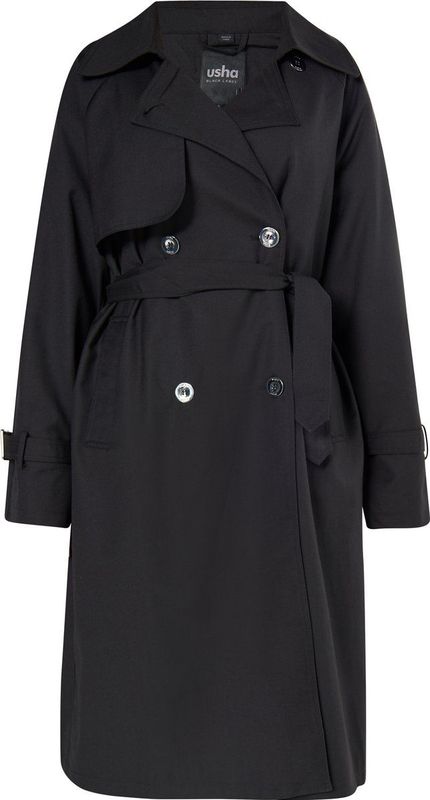 usha - Trenchcoat - Klassiek - Met Dubbele Rij Knopen