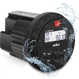 Waterdichte Bluetooth Marine Stereo Ontvanger met MP3-speler voor Boten, Golfkarren, ATV, UTV en Spa's
