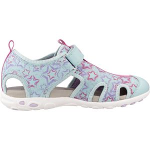 Geox J Whinberry G sandaal voor meisjes, Aqua Lila, 7 UK Child