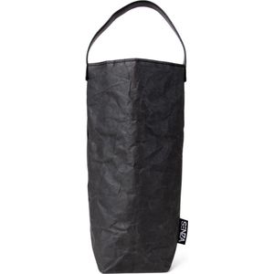 Senza wijnkoeler zwart - papier - Ø 9 centimeter x 27 centimeter