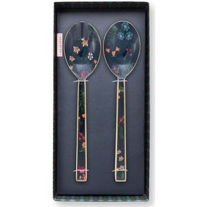 Saladebestek Pip Studio Berry Blues 25 cm (Set van 2)