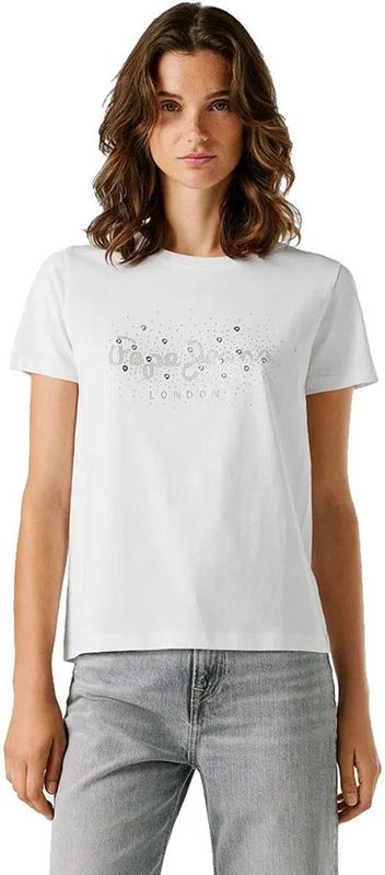 Pepe Jeans Brady T-shirt Met Korte Mouwen Wit L Vrouw