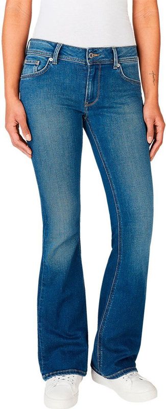 Pepe Jeans - Pl204736 - Spijkerbroek - Blauw - Flare Fit
