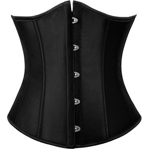 Dames Korset en Bustiers in Satijn en Kant - Waist-Cincher voor Halloween en Carnaval - XS-XXL