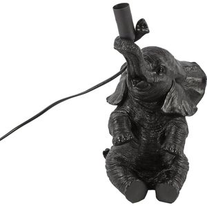 Countryfield - Tafellamp olifant Orwell zwart 30CM