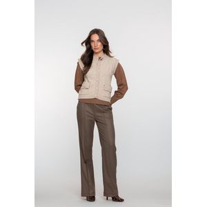 Geisha - Pants - Taupe - Chino Broeken