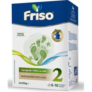 Friso 2 babyvoeding - Opvolgmelk - 6 tot 10 maanden - 700g - doos