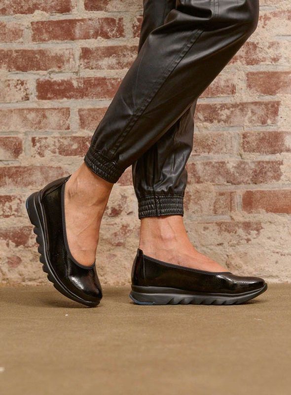 Wolky - Snallerina F2F - Ballerina - Black