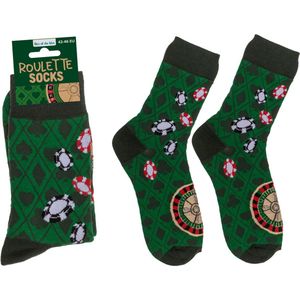 Roulette sokken - Maat 42/46 - 2 Paar