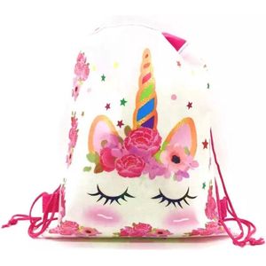 gymtas unicorn - gymtas voor meisjes - unicorn - unicorn gymtas - stoere gymtas - zwemtas - school - tas - rugzak - gymtas - kinderrugzak - 35cm x 28cm - trekkoord rugtas