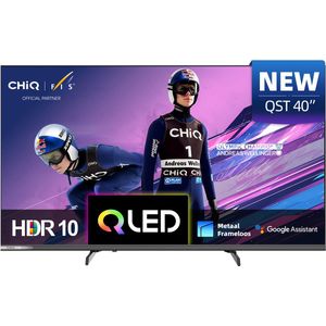 CHiQ - L40QST - Smart TV - 40 Inch - QLED Pro - FHD 1080P - Randloos Metal Design - Dolby Audio