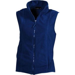 James and Nicholson Vrouwen/dames Microfleece Vest (Koningsblauw)