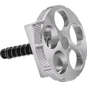 Aluminium CNC Geïntegreerde Hingle Clamp C Gesp - Past voor Brompton Vouwfiets - Zilver .