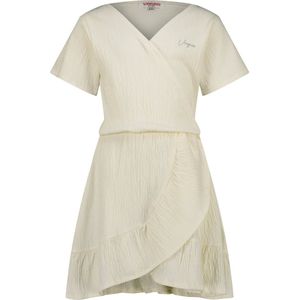 Vingino Midi Dress Presila Meisjes Jurk - Off white - Maat 116