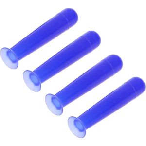 Lens zuignapje - Contactlens - Contactlenzen zuiger - Lenzen pincet - 4 stuks - Voor harde lenzen - Donkerblauw