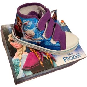 Frozen sneakers - hoog - klittenband - maat 33