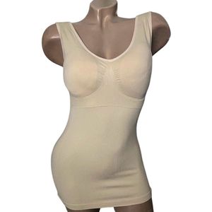 Corrigerende Hemd Naadloos - Polyamide - 3036 - XL/XXL beige