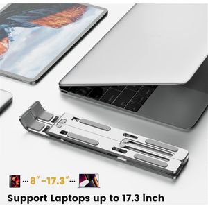 Laptopstandaard, Antislip - Laptophouder, Ergonomische Laptopverhoger