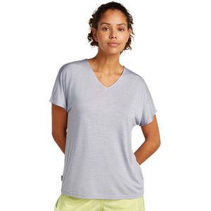 Icebreaker - Merino 125 Cool Lite Drayden - T-shirt - Grijs - Korte Mouwen