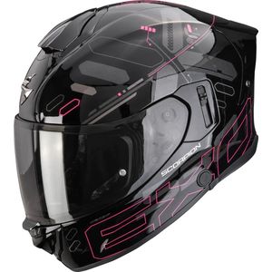 Scorpion EXO-530 Fond Black Pink - Integraalhelm - Maat M - Motorhelm - ECE 22-06 gekeurd