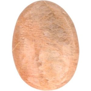 Maansteen - Handsteen - Oranje - Gepolijst - Uniek