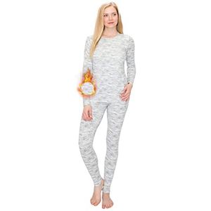 Thermal Untergoed Dames Fleece Voering Premium Zacht Winter Warm Lange Onderbroeken Basislaag Thermisch Kleding