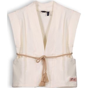 Meisjes sweat kimono - Kila - Pearled ivory