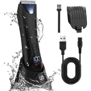 Equivera Bodygroomer Mannen - Trimmer Heren - Body Trimmer Mannen - Veilig Scheren - Scheerapparaat - Schaamhaar Trimmer Mannen - Trimmer Mannen Schaamstreek