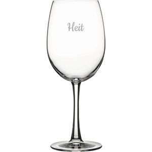 Gegraveerde Rode wijnglas 46cl Heit