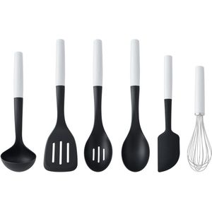 KitchenAid 6-delige nylon gereedschapsset - Wit