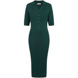 Banned - Federica Knitted Kokerjurk - S - Groen