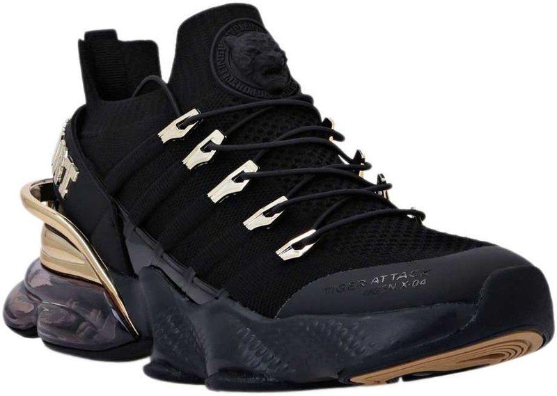 Plein Sport - Tiger Attack Gen. X.04 - Hardloopschoenen - Zwart - Polyester