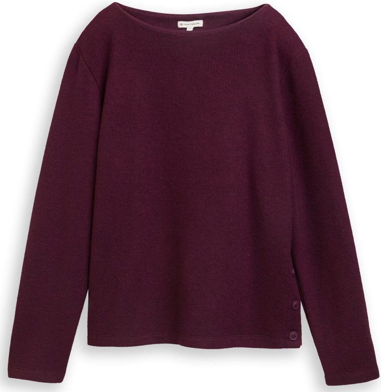 Tom Tailor - 1043168 - Sweatshirt - Cosy Rib - Regular Fit