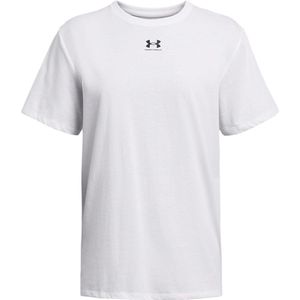 Under Armour T-shirt Campus Oversize SS - Kleur Wit