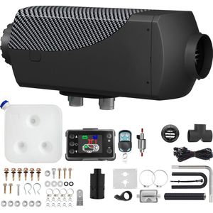 Diesel Camperkachel PRO - 5KW - Analoge Bediening - 12V Heteluchtverwarming