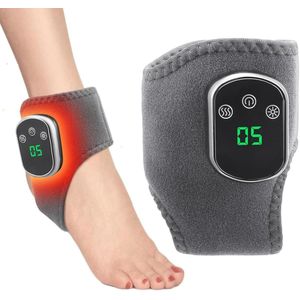 3-in-1 voetmassageapparaat, voetmassage, draadloze enkelmassage, voetmassageapparaat met 3 trillingen en 5 warmtestanden, voor krachtige verlichting bij pijn aan de voeten