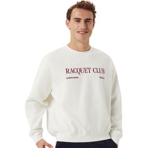 Björn Borg Ace Heavy Crew Sweatshirt - Off White