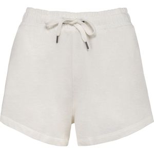 Native Spirit Ecologisch damesshort French Terry NS715 - Washed Ivory - L