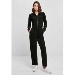 Urban Classics - Velvet Rib Boiler Suit Ketelpak - 5XL - Zwart